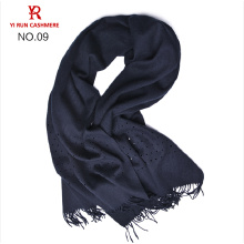 Mongolia manufacturers custom-made punching carded wool shawls SWD0021 fall and winter to keep warm with thick wool scarf